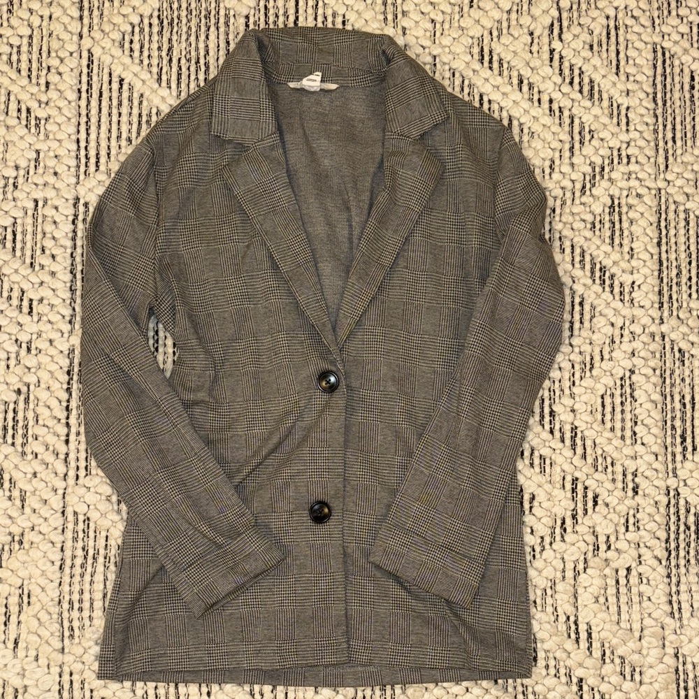 Women's  Plaid Blazer